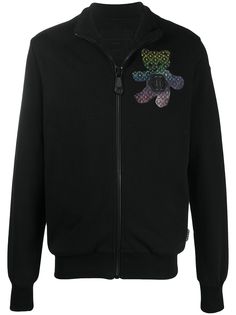 Philipp Plein свитер с нашивкой-логотипом