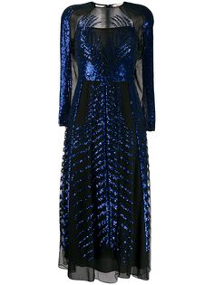 Temperley London платье Dusk с пайетками