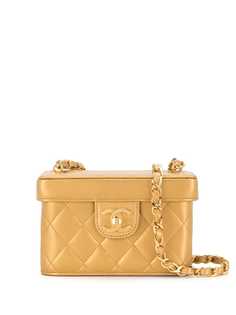 Chanel Pre-Owned стеганая сумка на плечо 1992-го года