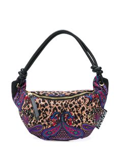 Versace Jeans Couture сумка-тоут с леопардовым принтом и узором пейсли