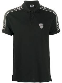 Ea7 Emporio Armani рубашка поло с логотипом