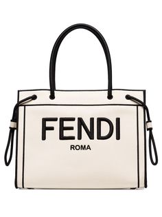 Fendi сумка-шопер с логотипом