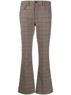Simonetta Ravizza расклешенные брюки в клетку