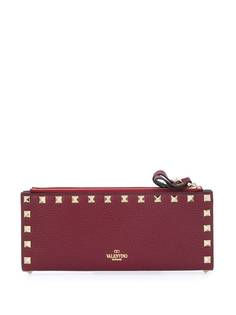 Valentino Garavani кошелек Rockstud из зернистой кожи