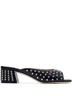 Jimmy Choo босоножки Jynx 45 с кристаллами