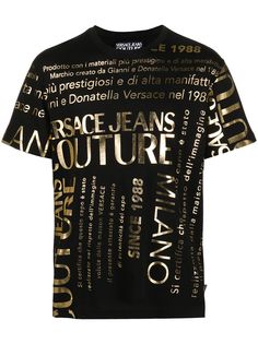 Versace Jeans Couture футболка с логотипом