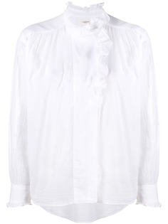 Isabel Marant Étoile блузка с оборками на воротнике