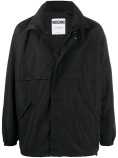 Moschino куртка на молнии с логотипом