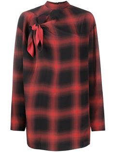 Stella McCartney блузка Zadie в клетку