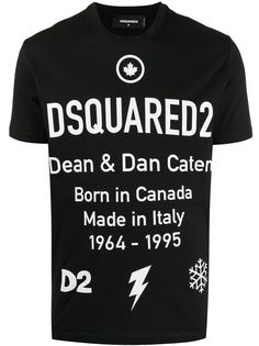 Dsquared2 футболка D2 Leaf с круглым вырезом