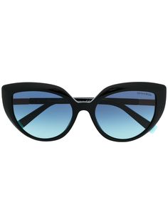 Tiffany & Co Eyewear солнцезащитные очки в оправе кошачий глаз