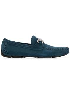 Salvatore Ferragamo мокасины с отделкой Gancini