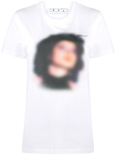Off-White футболка с графичным принтом