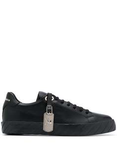 Philipp Plein кеды с декором Skull