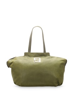 Fendi Pre-Owned сумка на плечо с металлическим логотипом FF