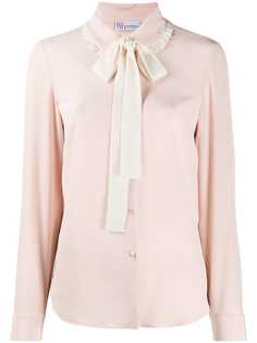 RedValentino рубашка с бантом