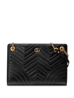 Gucci сумка на плечо GG Marmont среднего размера