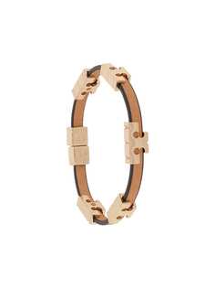 Tory Burch браслет с металлическим логотипом