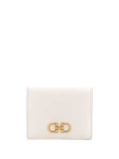 Salvatore Ferragamo компактный кошелек с декором Gancini