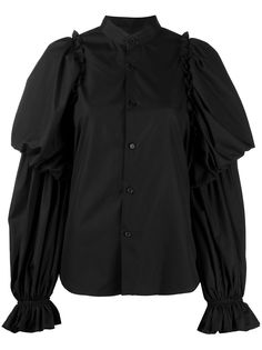 Comme Des Garçons Noir Kei Ninomiya блузка с пышными рукавами