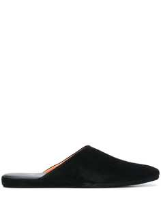 Santoni шлепанцы на плоской подошве