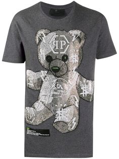 Philipp Plein футболка с принтом Teddy Bear