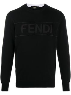 Fendi толстовка с логотипом