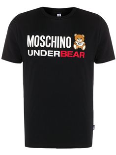 Moschino футболка с надписью