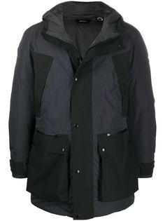 Ermenegildo Zegna пальто на молнии с капюшоном