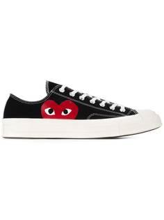 COMME DES GARÇONS PLAY X CONVERSE кроссовки с контрастным логотипом