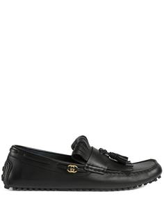 Gucci лоферы с кисточками