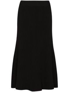 Bottega Veneta ribbed knit midi skirt