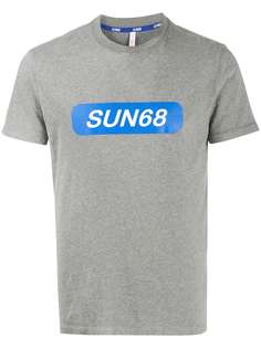 Sun 68 logo print t-shirt