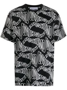 Moschino рубашка с логотипом