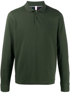 Sun 68 long sleeved polo shirt