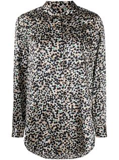 Steffen Schraut floral print silk shirt