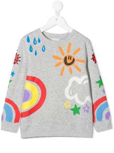 Stella McCartney Kids multi-print sweatshirt