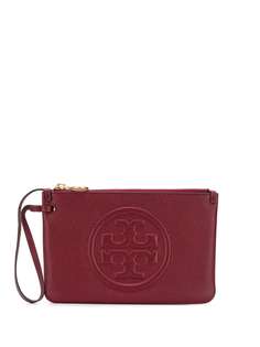Tory Burch logo clutch