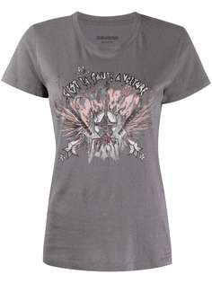 Zadig&Voltaire guitar-print T-shirt