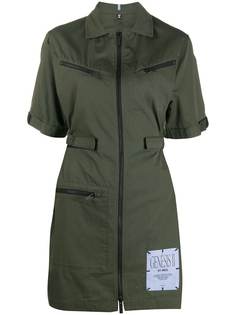 McQ Alexander McQueen приталенное платье карго