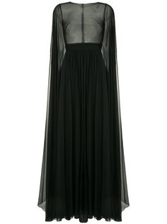 Zuhair Murad платье-кейп Flyaway