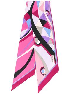 Emilio Pucci платок с геометричным принтом