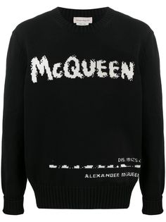 Alexander McQueen джемпер с логотипом