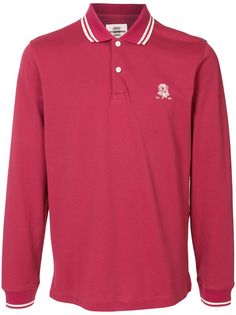 Kent & Curwen рубашка поло с длинными рукавами