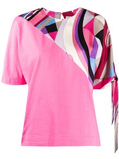 Emilio Pucci футболка с абстрактным принтом