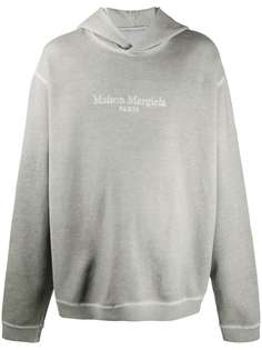 Maison Margiela худи оверсайз с вышитым логотипом