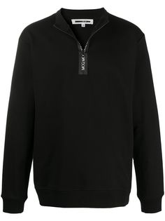 McQ Alexander McQueen толстовка с воротником на молнии