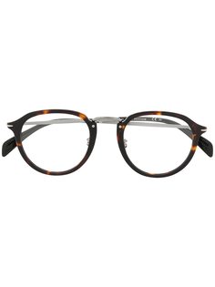 DAVID BECKHAM EYEWEAR очки в оправе черепаховой расцветки