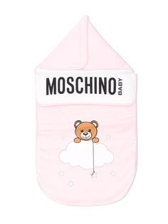 Moschino Kids конверт с принтом Teddy Bear