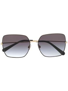 Dolce & Gabbana Eyewear солнцезащитные очки в квадратной оправе